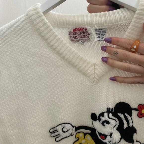 Vintage 1970/80’s Disney Minnie Mouse Sweater - Picture 5 of 6